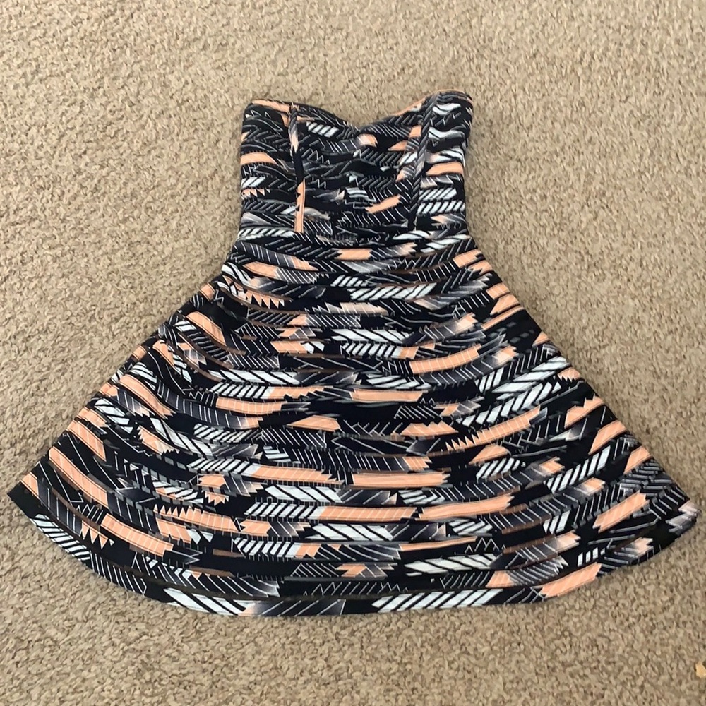 PARKER strapless dress